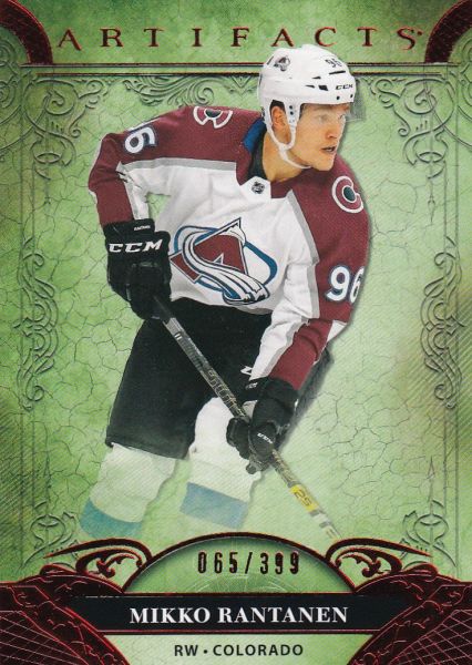 insert karta MIKKO RANTANEN 20-21 Artifacts Stars Ruby /399